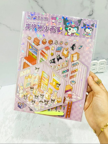 استیکر 3بعدی کرومی