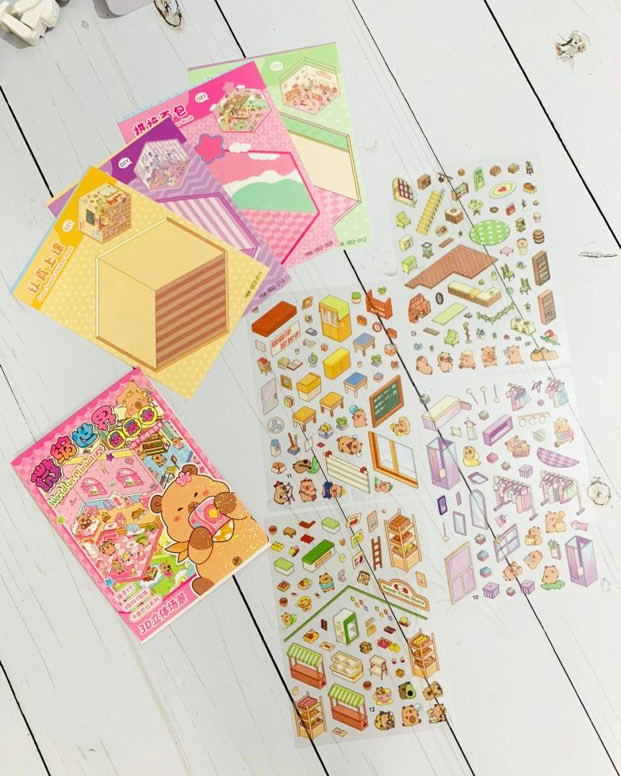 استیکر سه بعدی