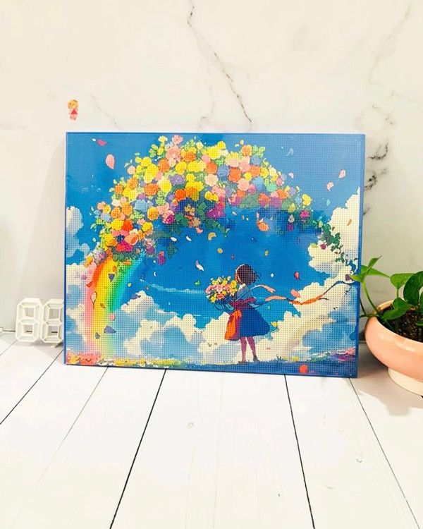 نقاشی الماسی بزرگسال بومی سلیز بزرگ