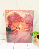 نقاشی الماسی بزرگسال دختر انیمه