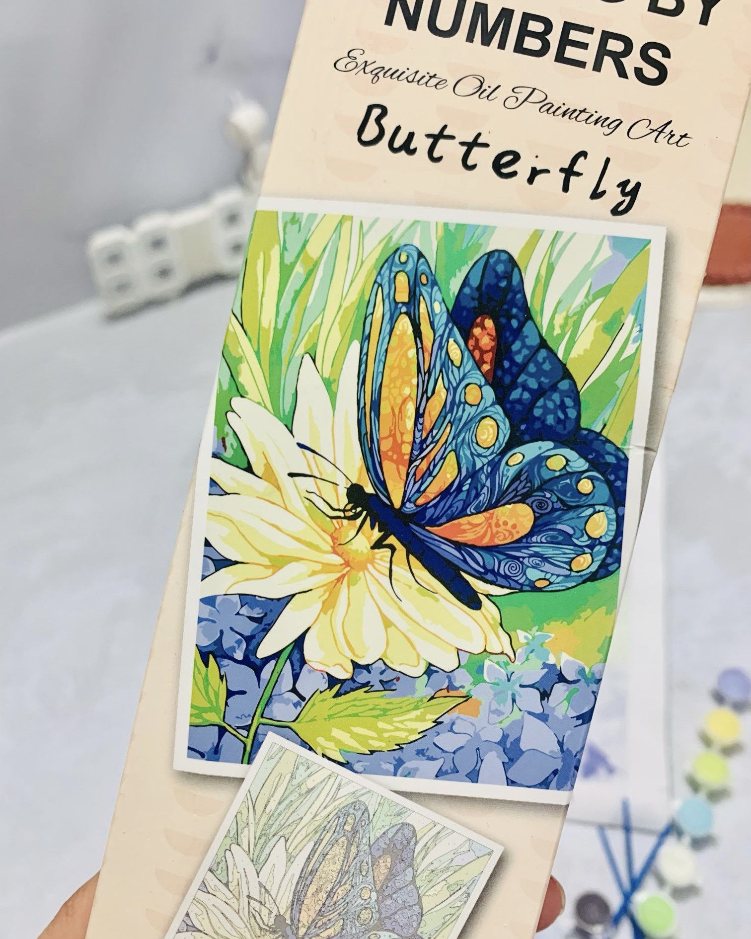 نقاشی شماره ای ابرنگی