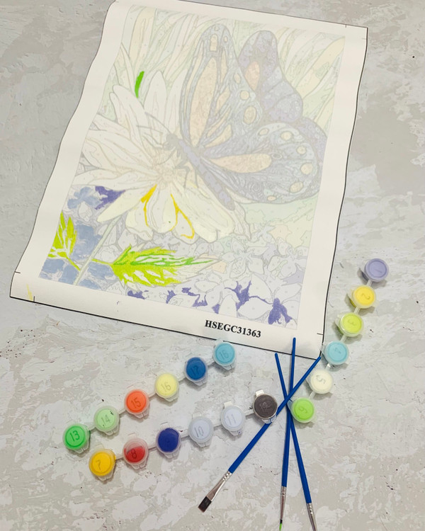 نقاشی با اعداد بزرگسال