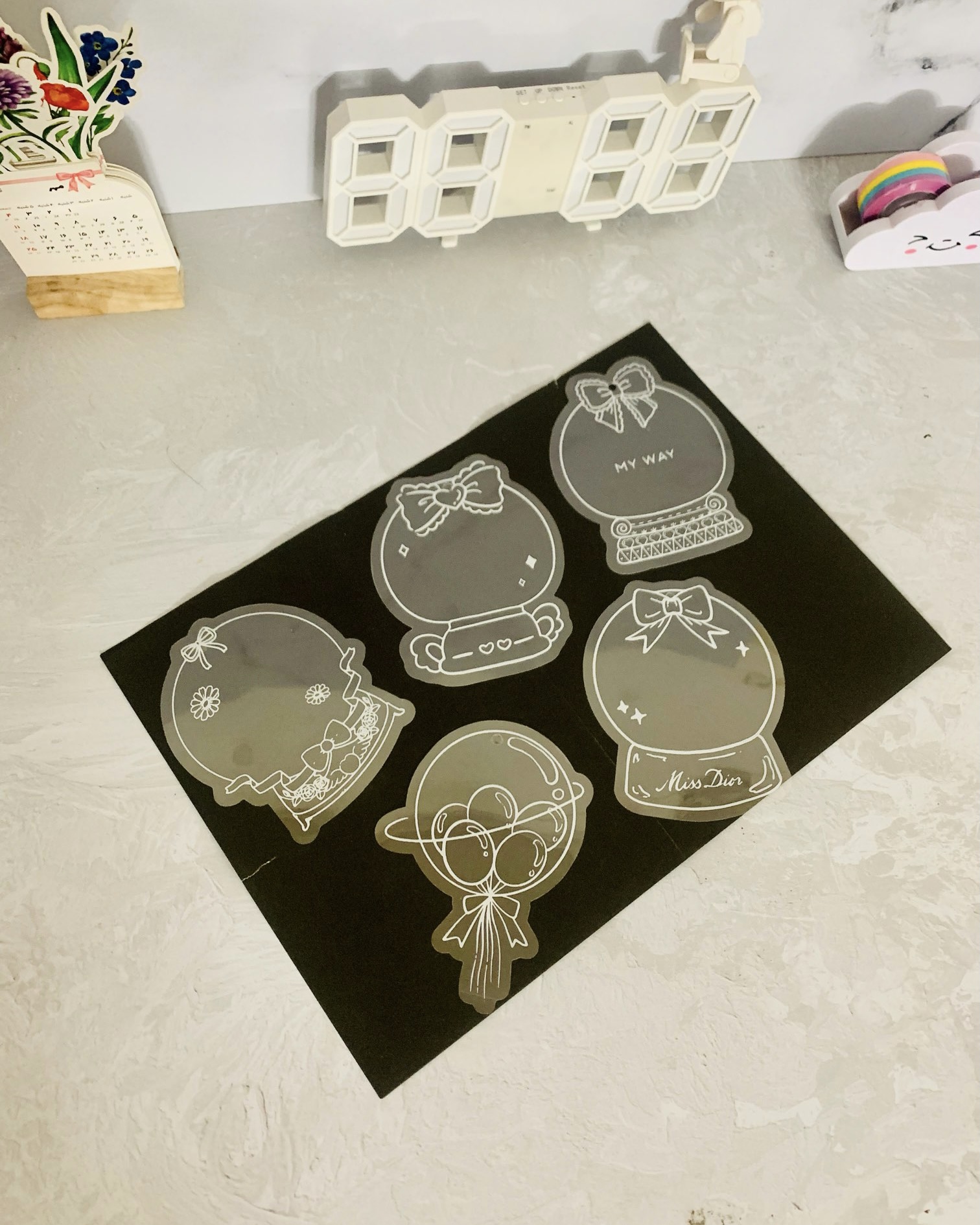 بوکمارک شیشه ای