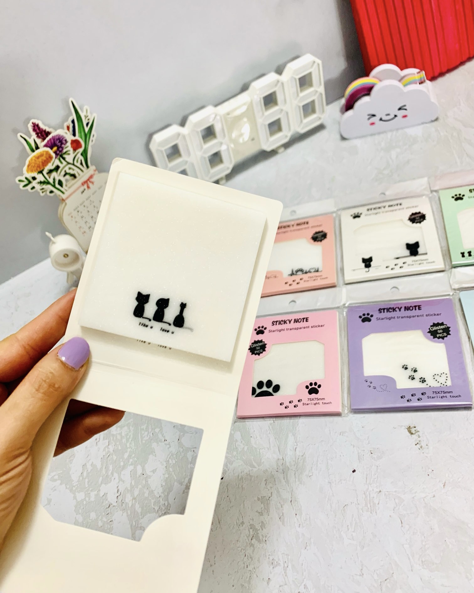 استیک نوت شفاف