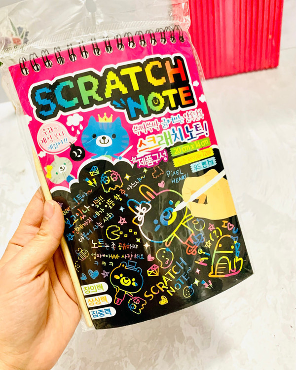 دفتر خراشیدنی