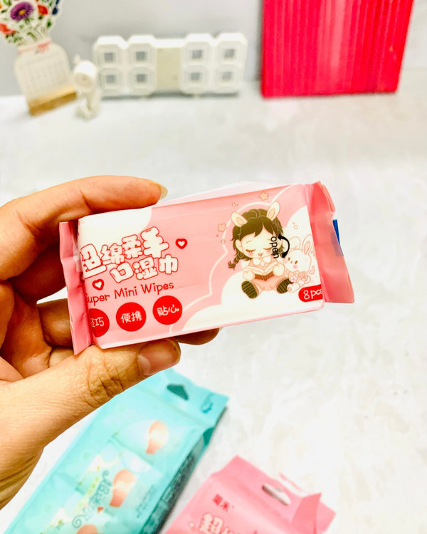 مینی دستمال مرطوب