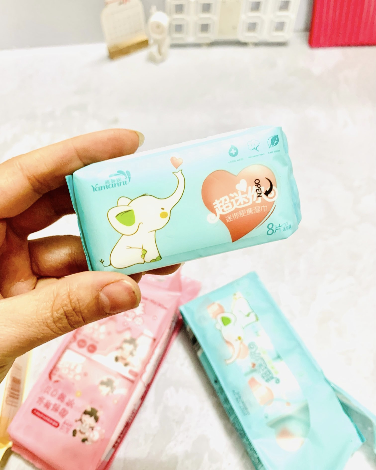 دستمال مرطوب جیبی