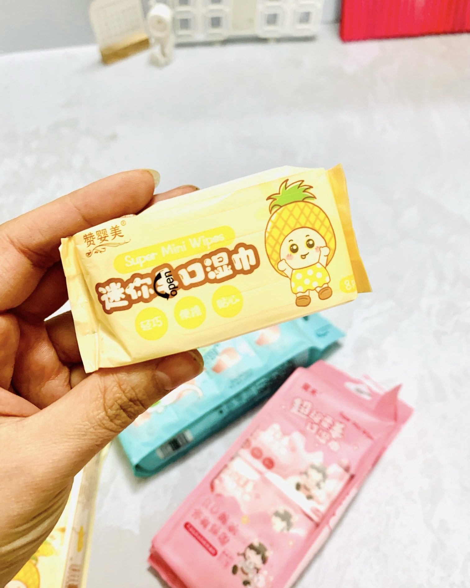 دستمال مرطوب جیبی