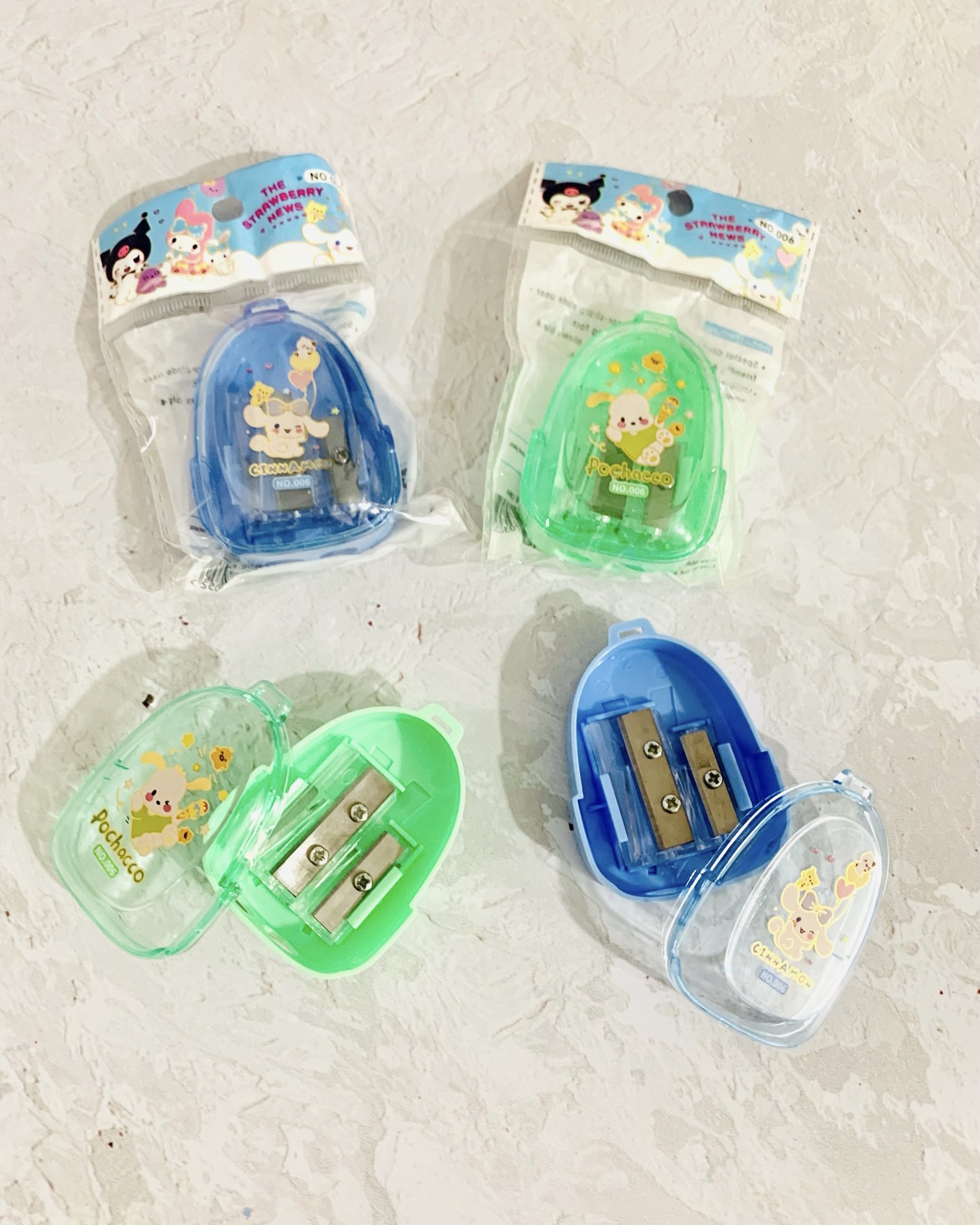 تراش دو تیغه فانتزی  مخزن دار مدل کوله پشتی