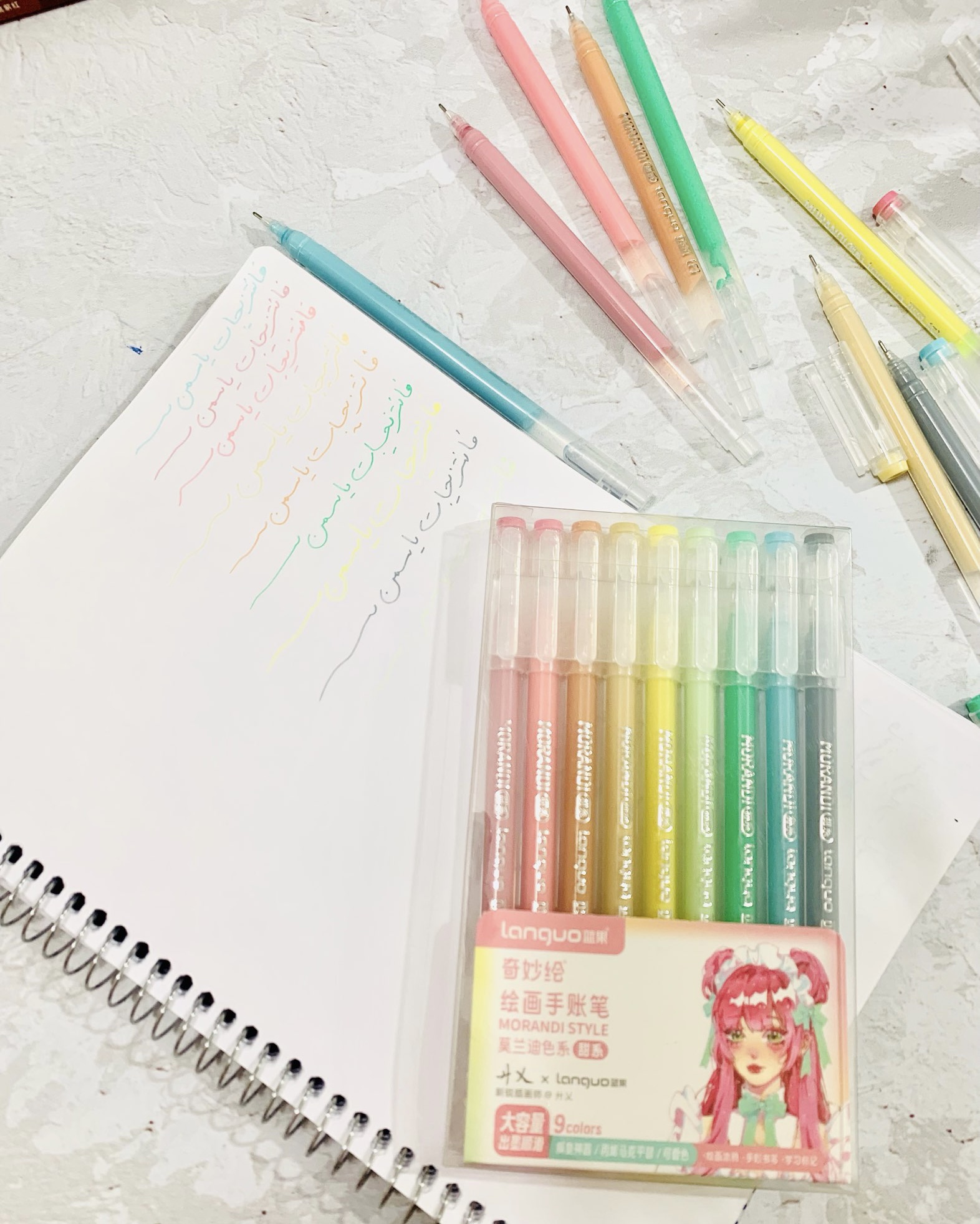 خودکار ۹ رنگ وارداتی لانگو