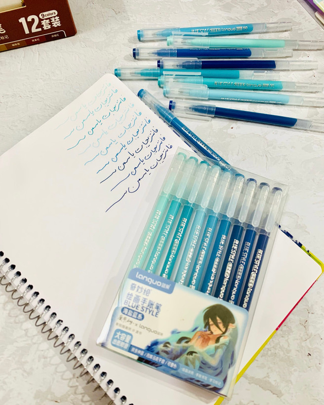 پکرواننویس۹ رنگلانگو طیف آبی