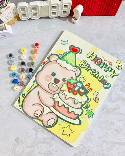 بوم نقاشی با اعداد