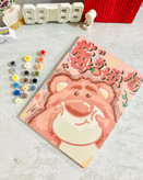 نقاشی ابرنگی با اعداد طرح پسرونه