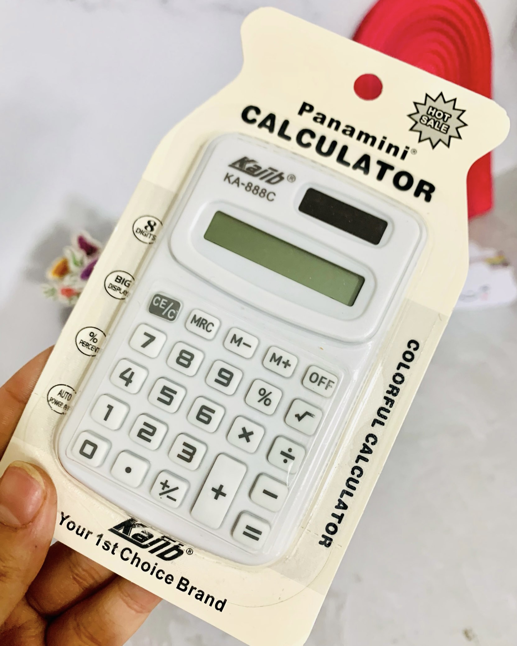 ماشین حساب بدون باطری