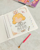 دفتر ارایشی و رنگ امیزی