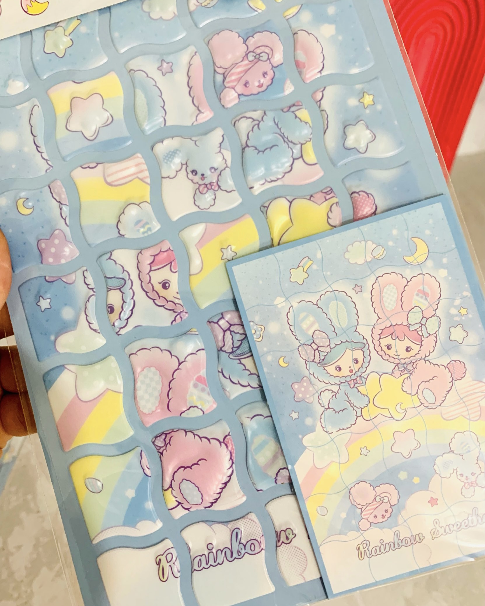 استیکر پازلی