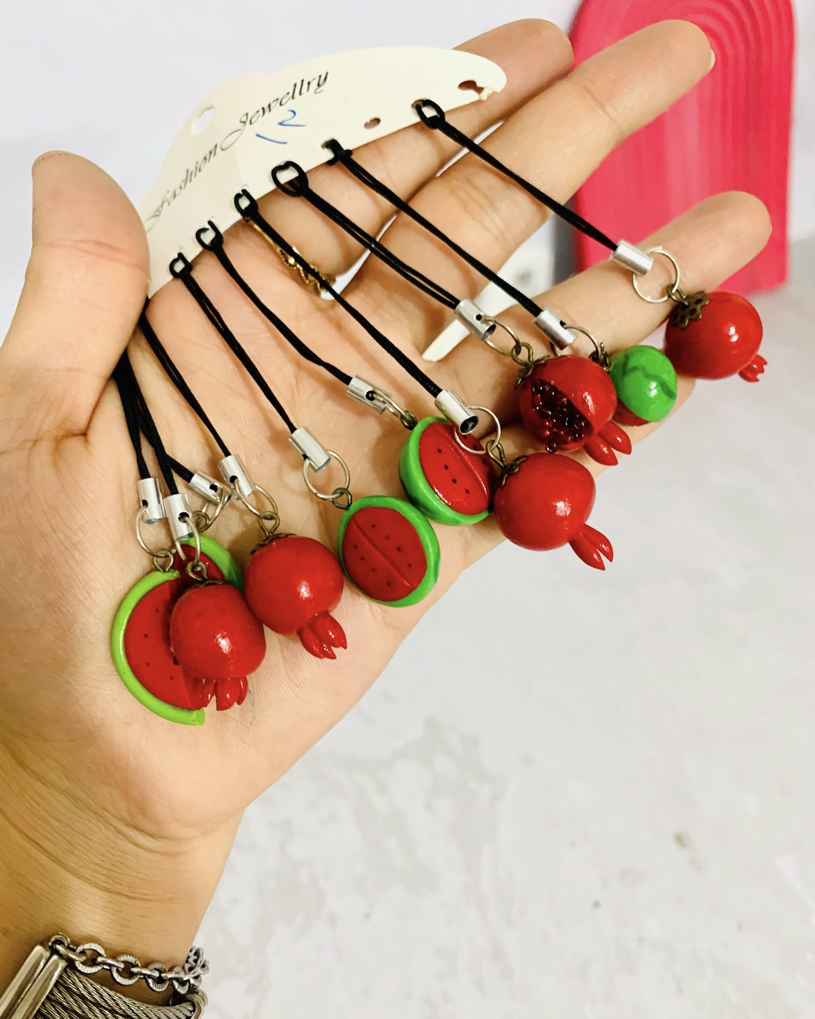 آویز گوشی یلدایی انار