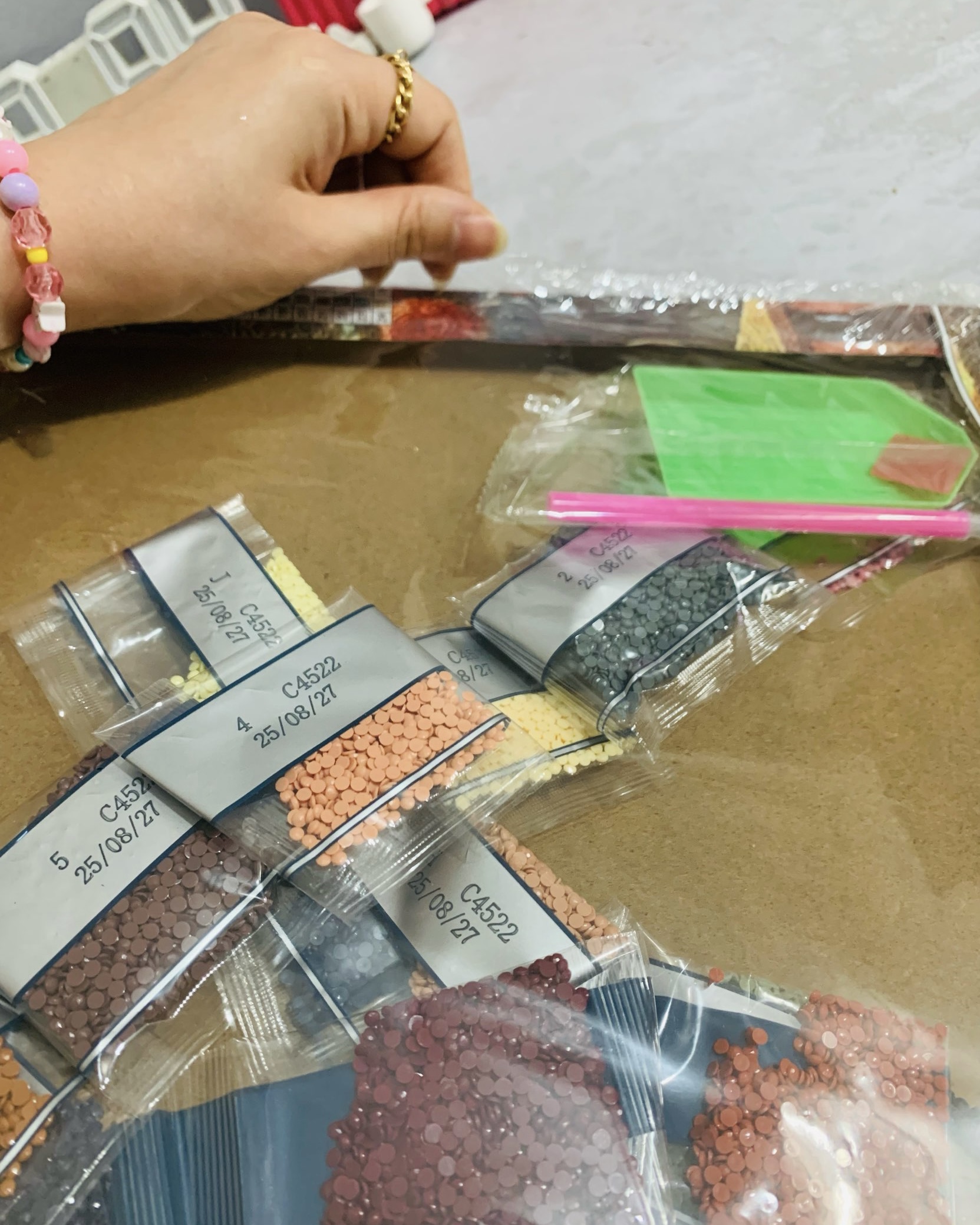 نقاشی الماسی بومی بزرگسال