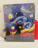 تابلو الماسی شب پر ستاره
