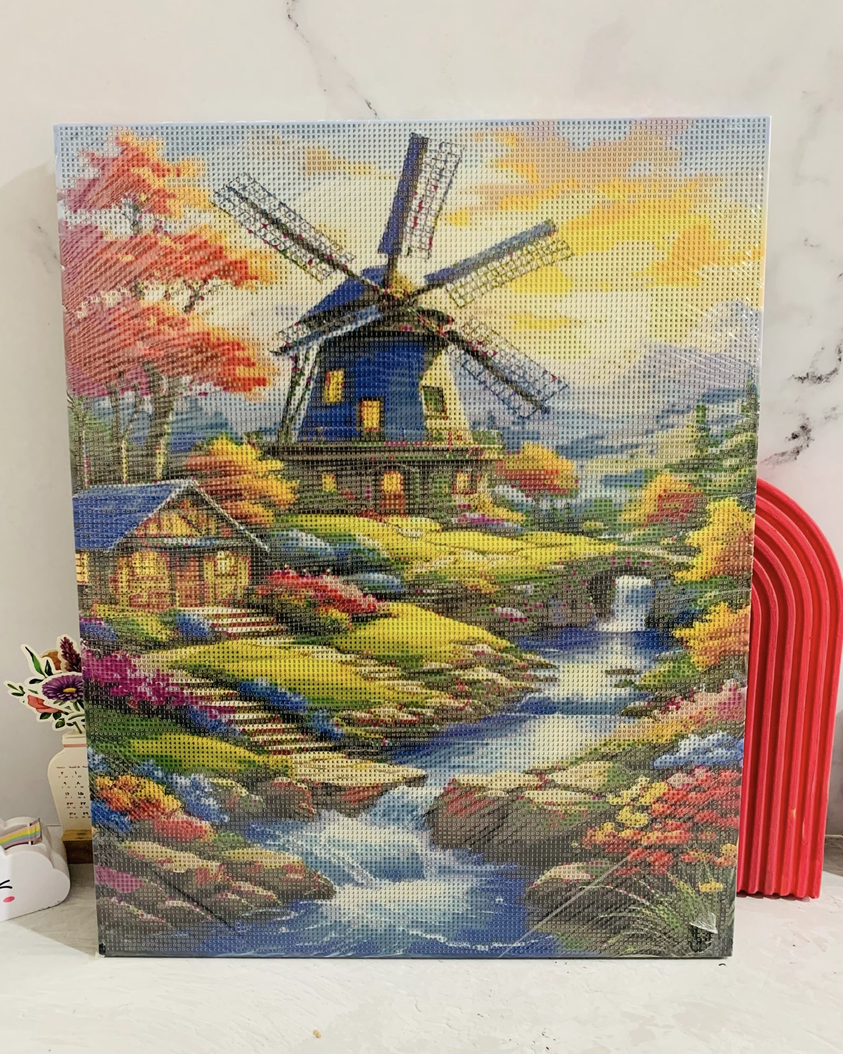 نقاشی الماسی بومی بزرگسال