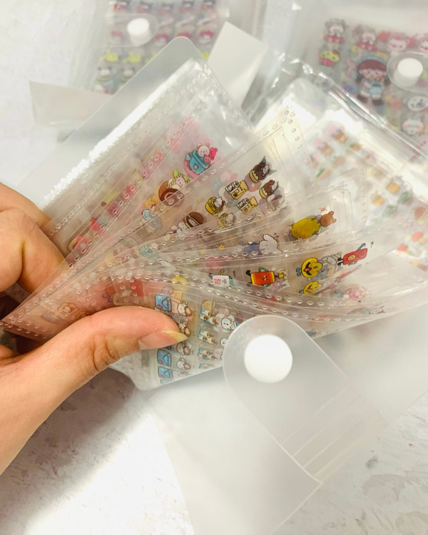 استیکر ریز ناخن مدل کیفی