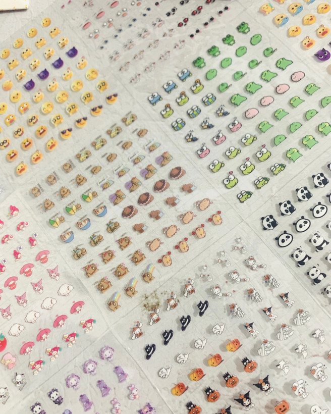 استیکر ریز ناخن ۸۴۰تایی