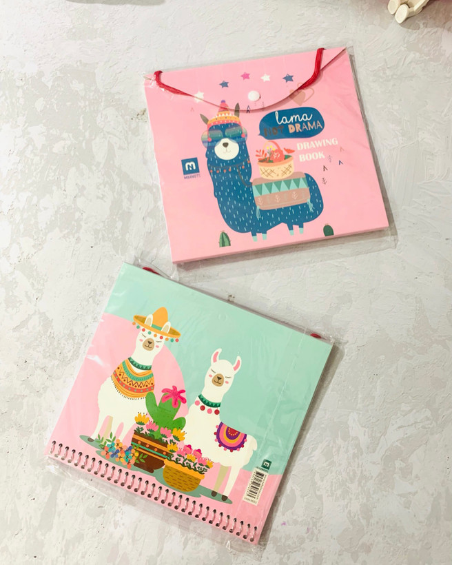 دفترنقاشی مربعی