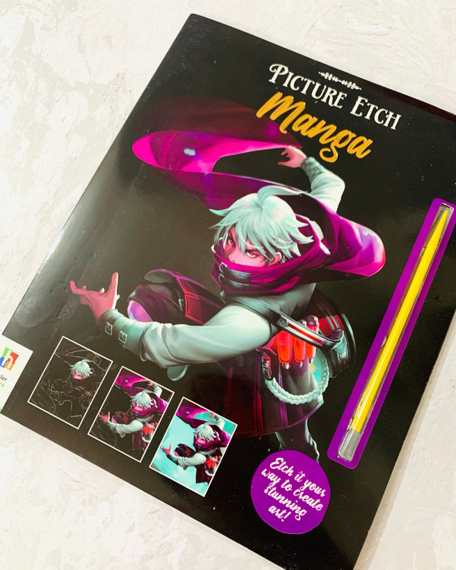 دفتر ذغالی خراشیدنی بزرگسال