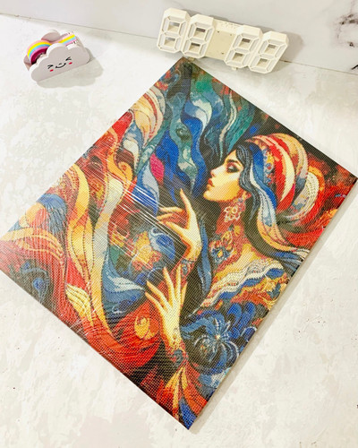 نقاشی الماسی بزرگسال زن